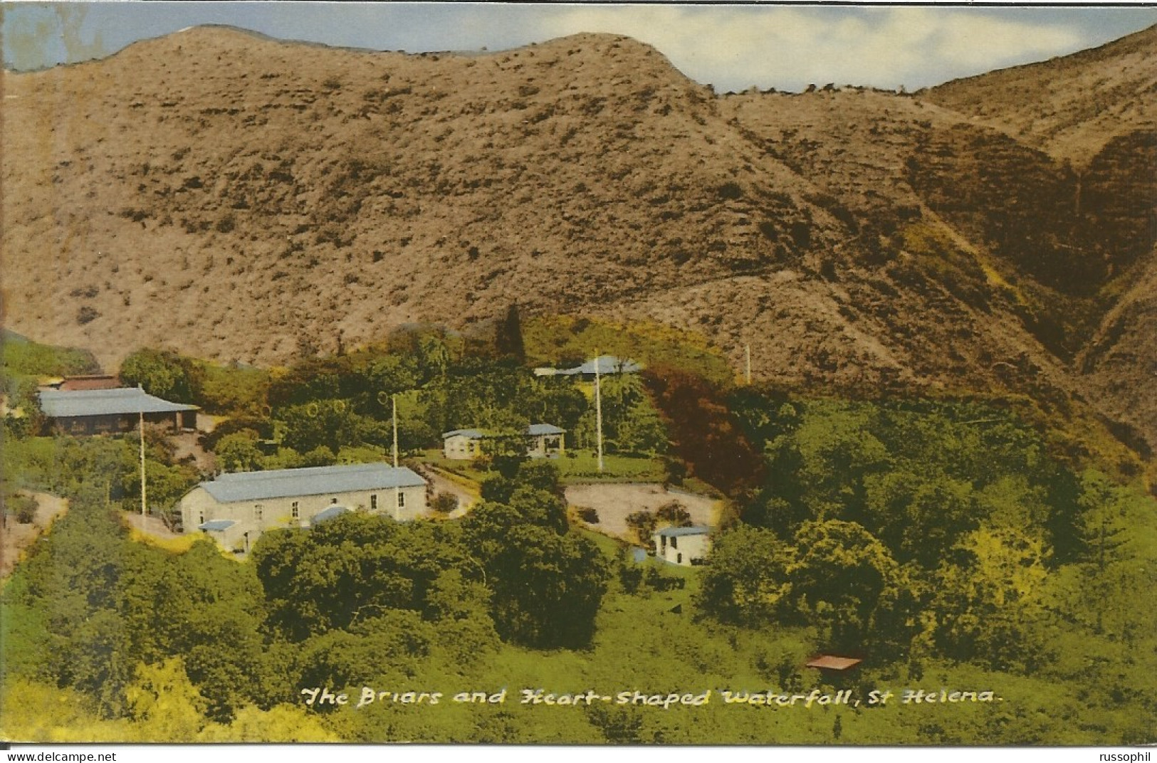 ST HELENA - THE BRIARS - PUB. POLYTECHNIC, ST  HELENA REF - FRENCH WAR SHIP " JEANNE D'ARC " - 1967 - Saint Helena Island