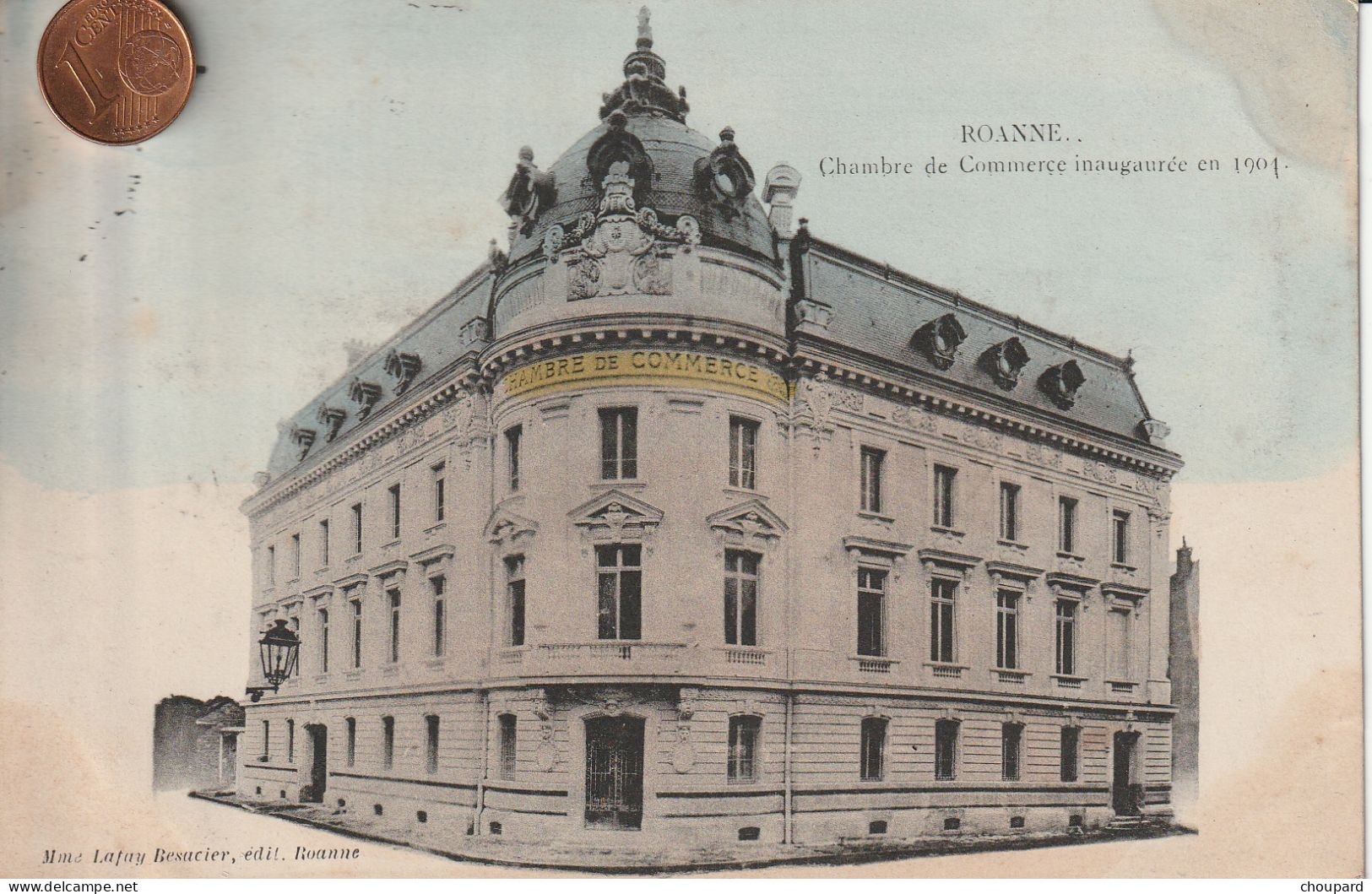 42 - Carte Postale Ancienne De  ROANNE   Chambre De Commerce - Roanne