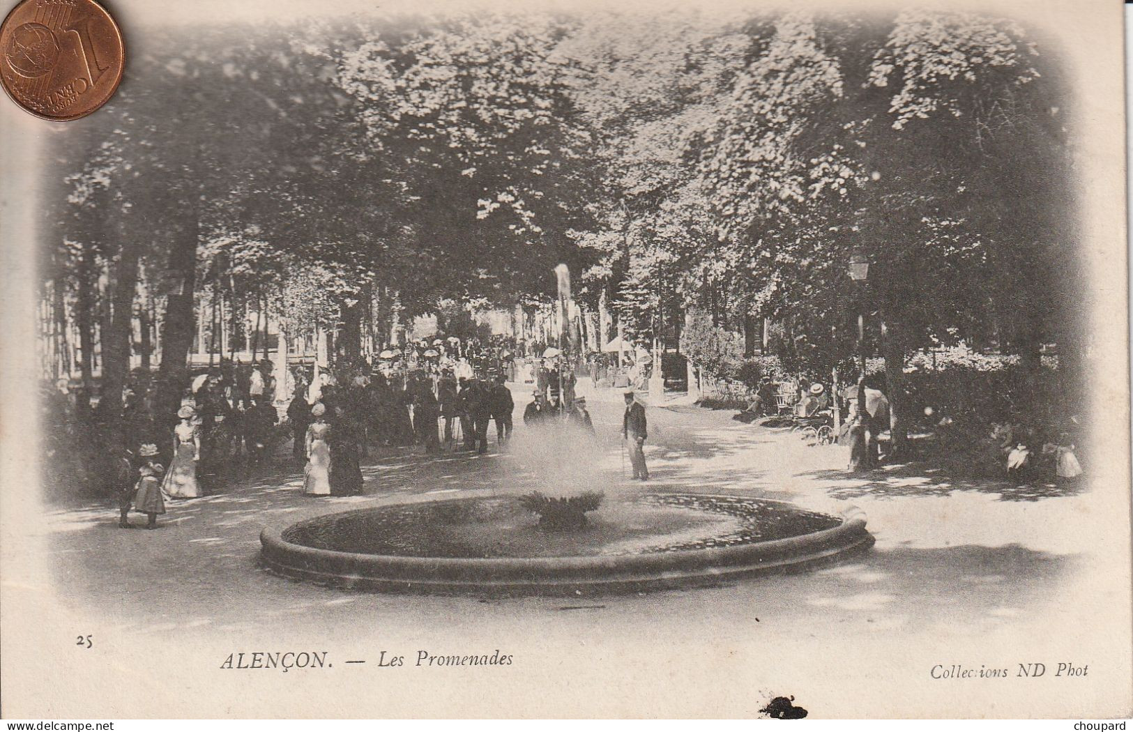 61 - Carte Postale Ancienne De  Alençon     La Promenade - Alencon