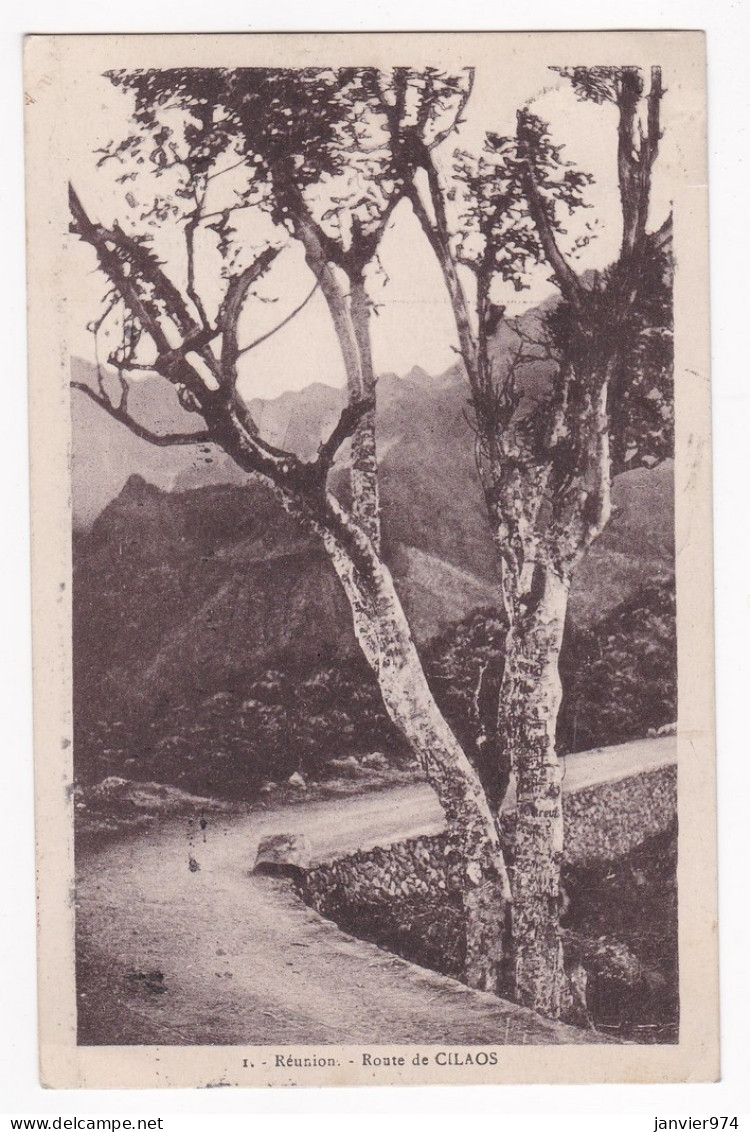 Réunion, Route De Cilaos 1940,  Editeur: Amphoux N° 1, Pour Nice - Andere & Zonder Classificatie