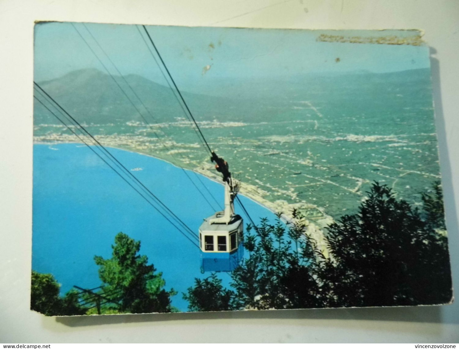 Cartolina Viaggiata "MONTE FAITO Funivia" 1966 - Castellammare Di Stabia