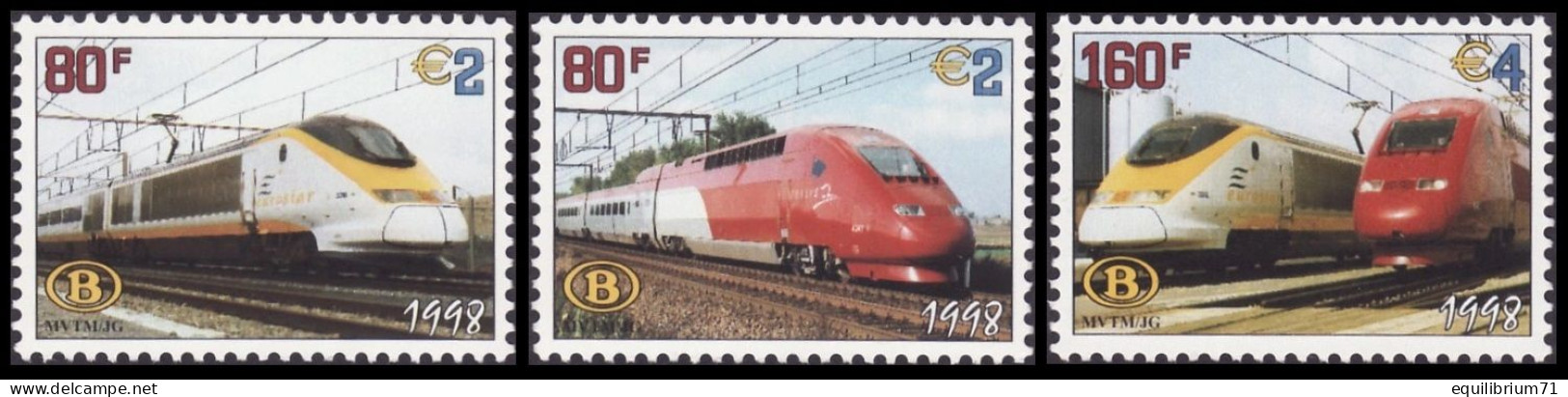 TRV 6/8** - Eurostar & Thalys / Eurostar En Thalys - 1996-2013 Vignetten [TRV]