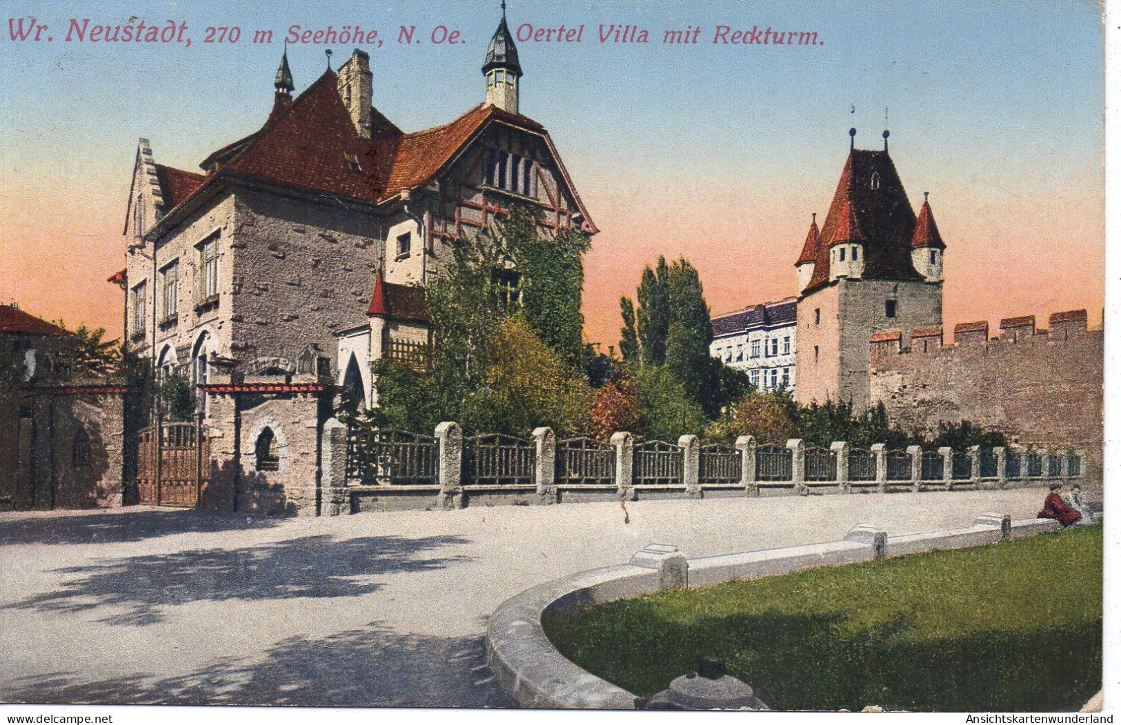 Wiener Neustadt - Oertel Villa Mit Reckturm (12515) - Wiener Neustadt