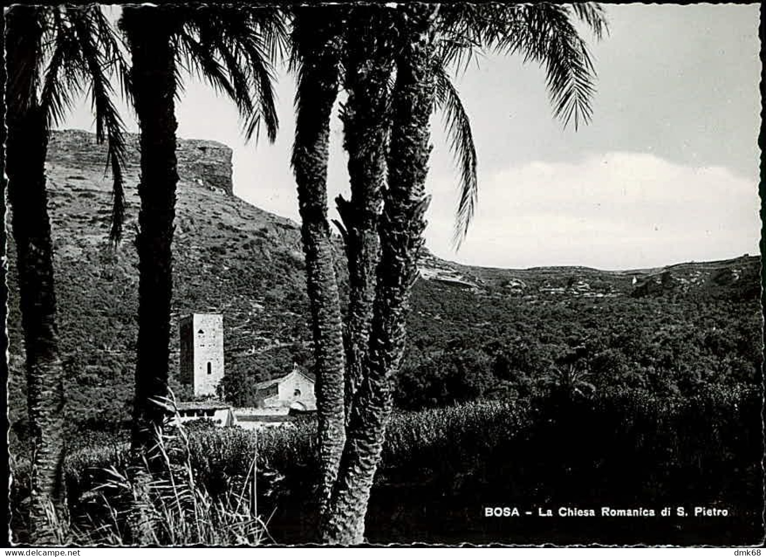 BOSA ( ORISTANO ) LA CHIESA ROMANICA DI SAN PIETRO - EDIZIONE MASTINO - 1950s (15420) - Oristano