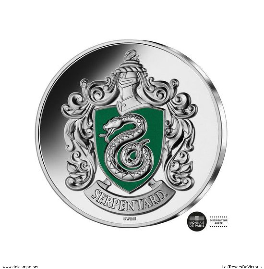 Monnaie De Paris - Harry Potter - Piece En Argent 10 Euros - SERPENTARD - 2022 - 2022