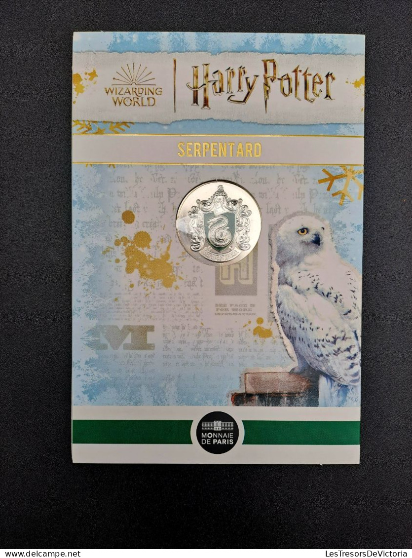 Monnaie De Paris - Harry Potter - Piece En Argent 10 Euros - SERPENTARD - 2022 - 2022