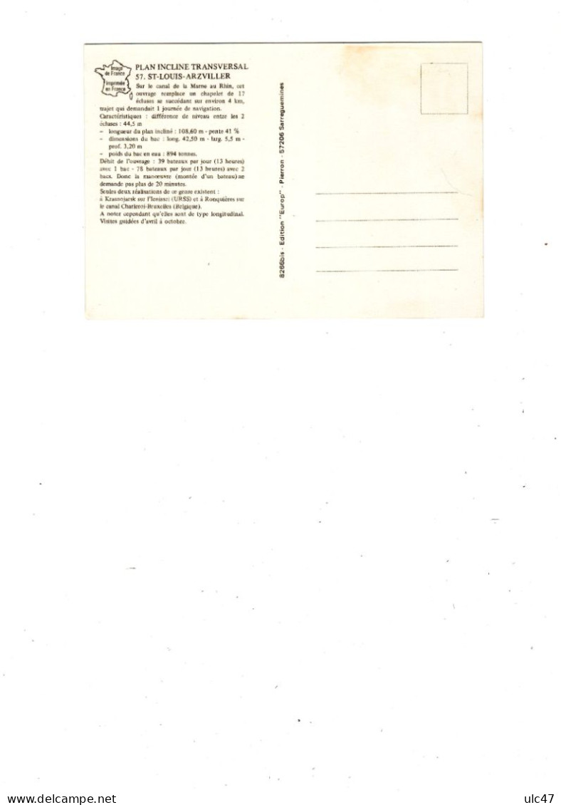 - 57 - Plan Incliné Transversal D'ARZVILLER-St-LOUIS. - Sur Le Canal De La Marne Au Rhin. - 6 Cartes Scannées - - Arzviller