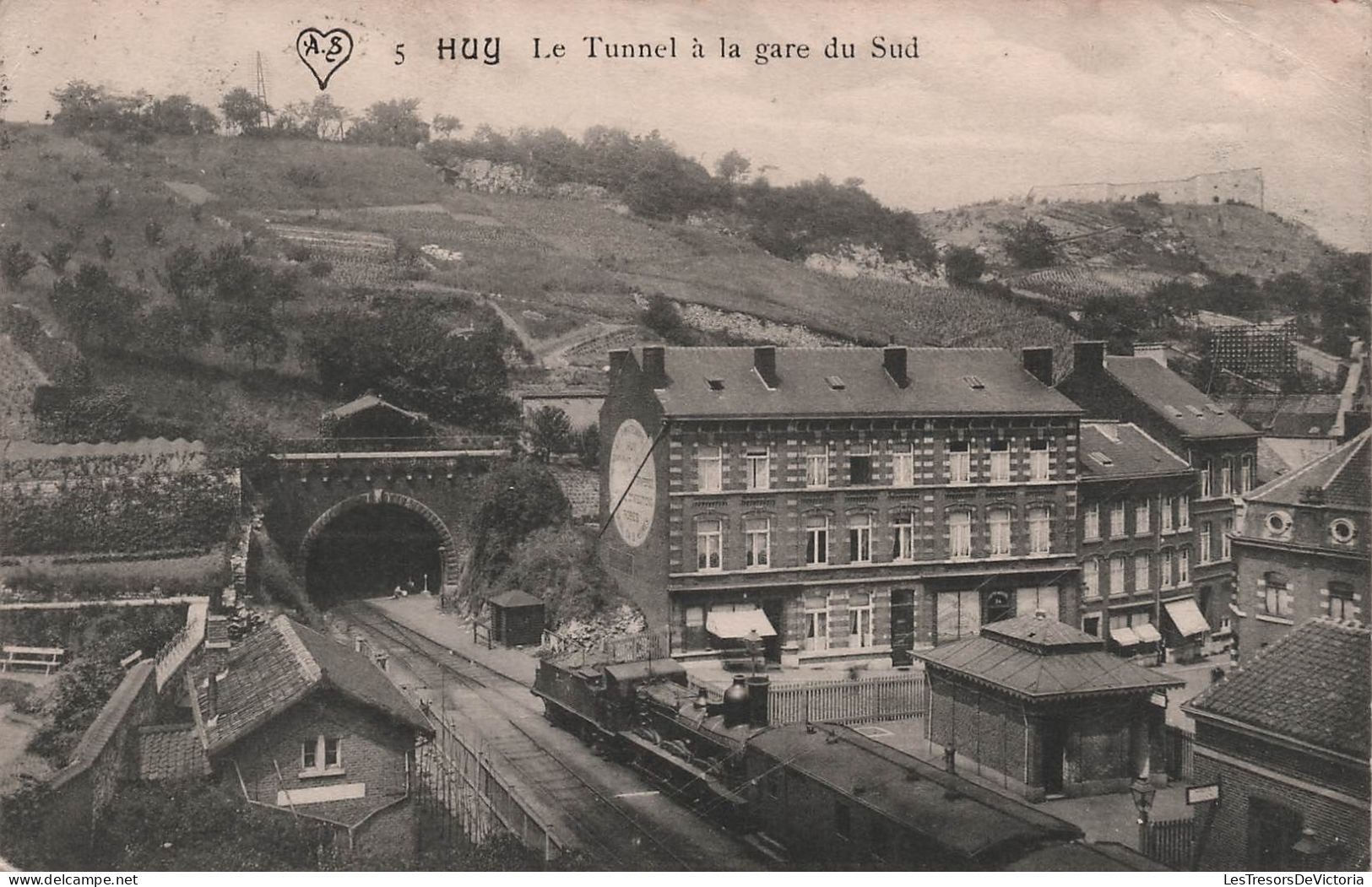 BELGIQUE - Huy - Le Tunnel A La Gare Du Sud - Carte Postale Ancienne - Hoei