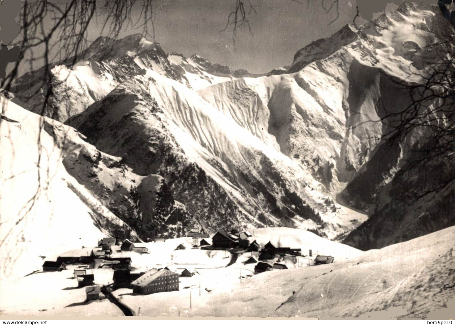 38 LES 2 ALPES ALPE DE VENOSC VUE GENERALE MUZELLE ET LAURANOURE - Vénosc