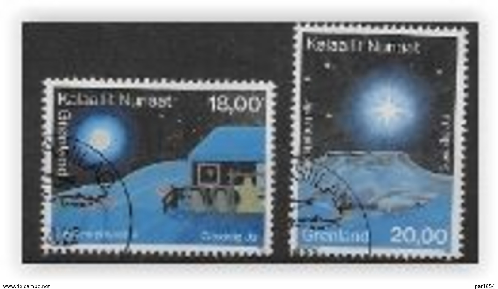 Groënland 2022, Série Oblitérée, Noël - Used Stamps