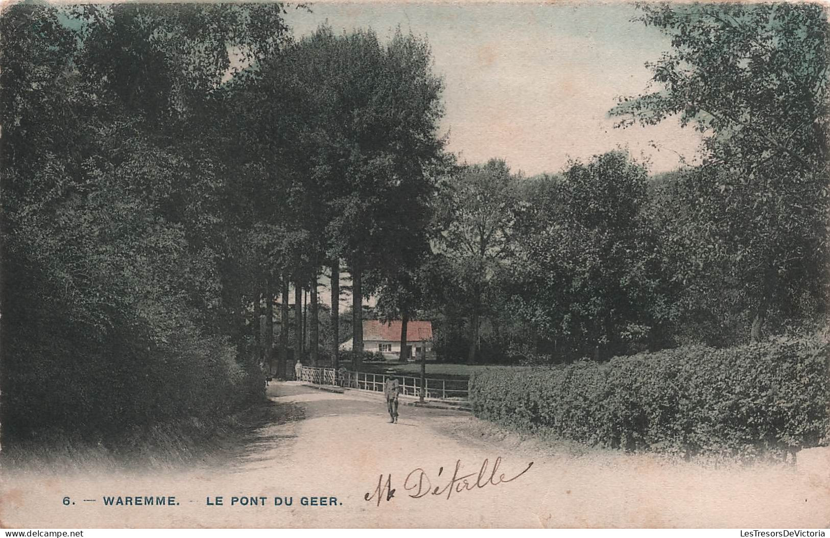 BELGIQUE - Waremme - Le Pont Du Geer - Carte Postale Ancienne - - Waremme