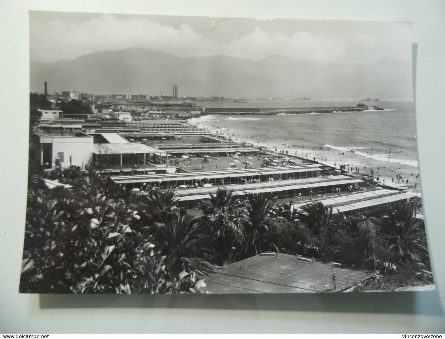 Cartolina "TORRE ANNUNZIATA Spiaggia" - Torre Annunziata