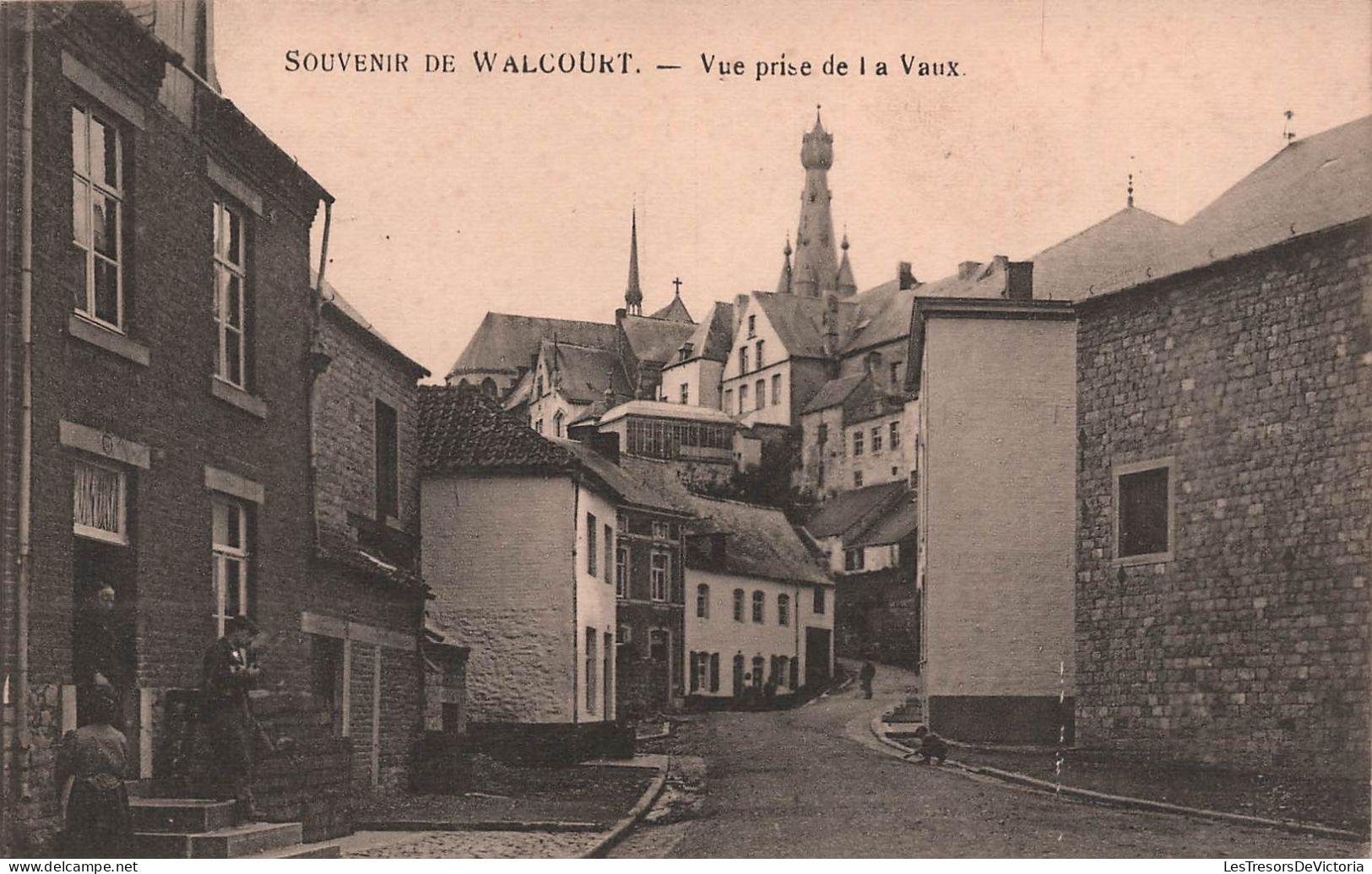 BELGIQUE - Souvenir De Walcourt - Vue Prise De La Vaux - Animé - Carte Postale Ancienne - - Walcourt