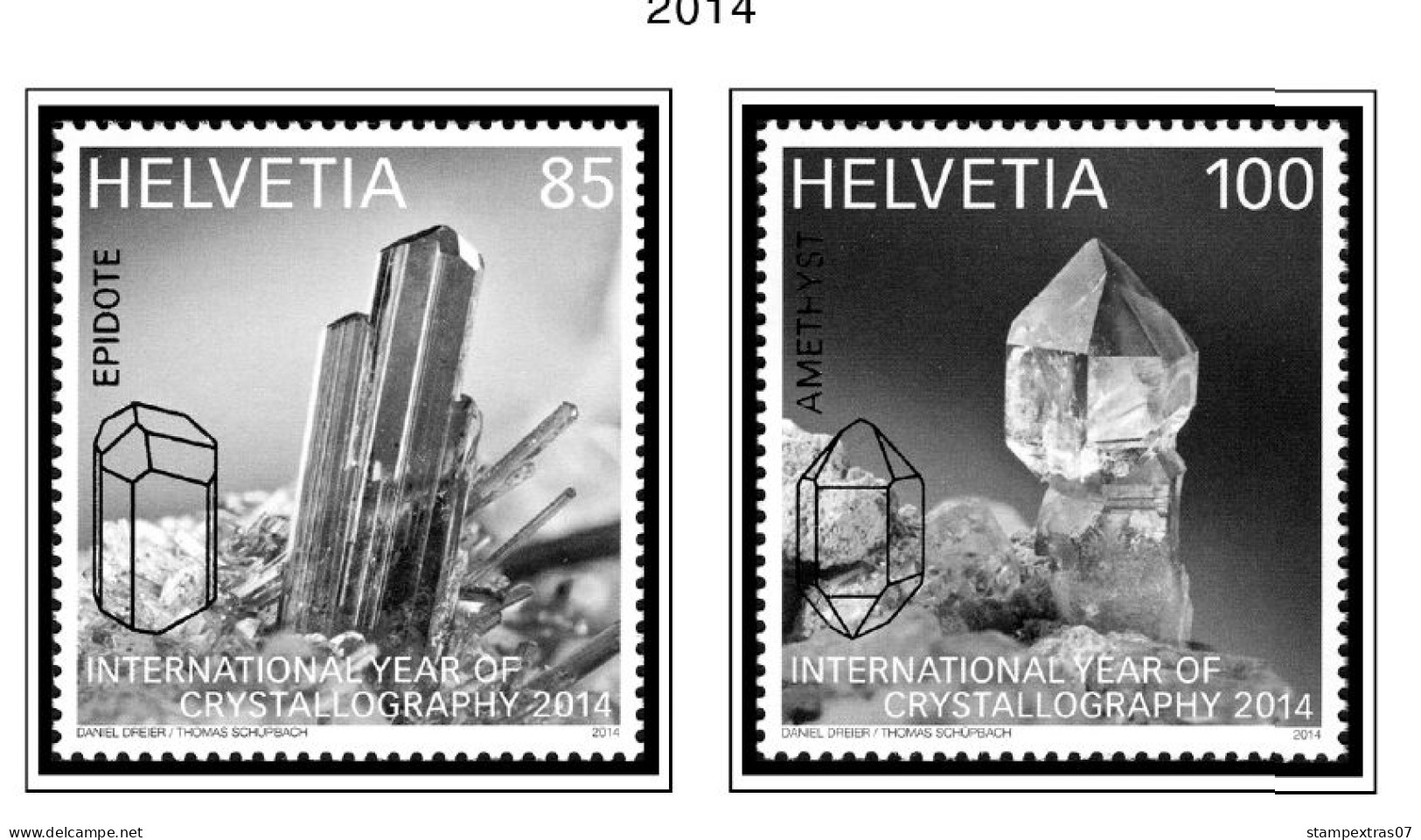 SWITZERLAND 1843-2010 + 2011-2020 STAMP ALBUM PAGES (277 b&w illustrated pages)