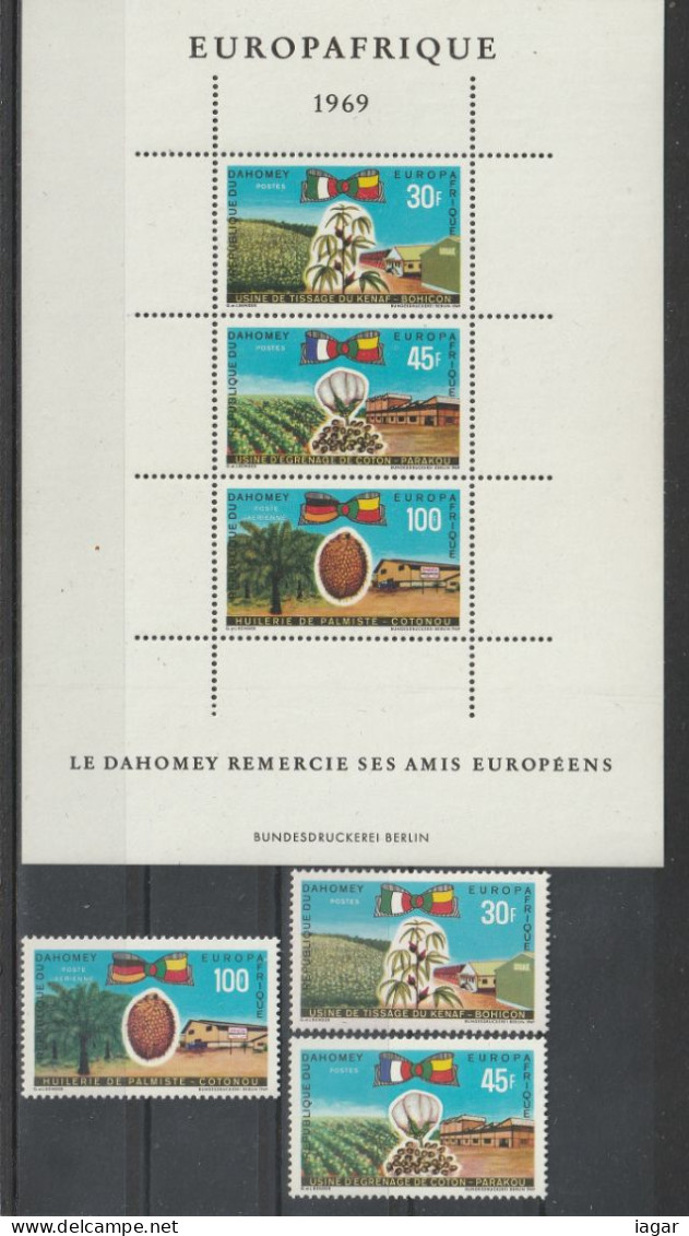 THEMATIC AGRICULTURE, AGRICULTURAL PRODUCTS - DAHOMEY - Agriculture