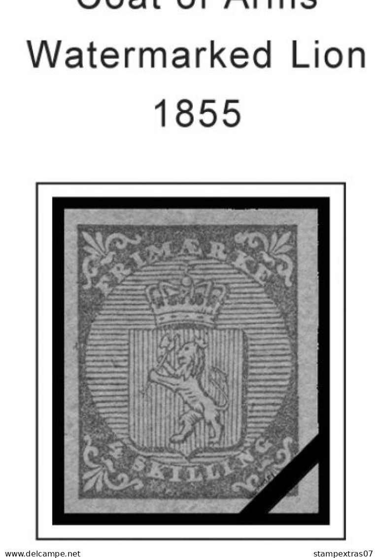 NORWAY 1855-2010 STAMP ALBUM PAGES (183 B&w Illustrated Pages) - Anglais