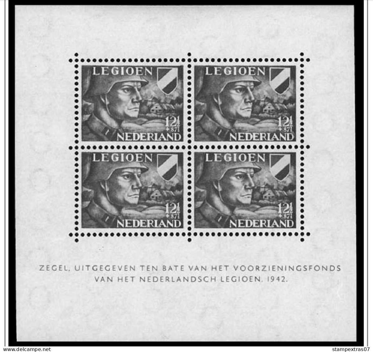 NETHERLANDS 1852-2010 + 2011-2020 STAMP ALBUM PAGES (474 b&w illustrated pages)