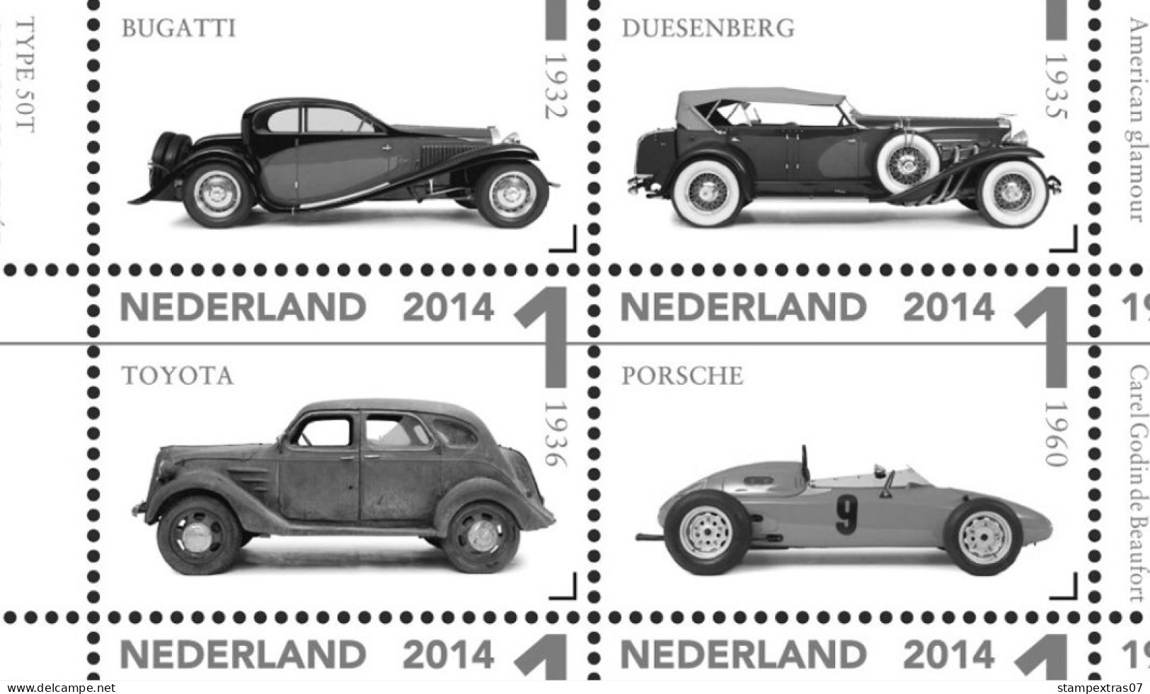 NETHERLANDS 1852-2010 + 2011-2020 STAMP ALBUM PAGES (474 b&w illustrated pages)