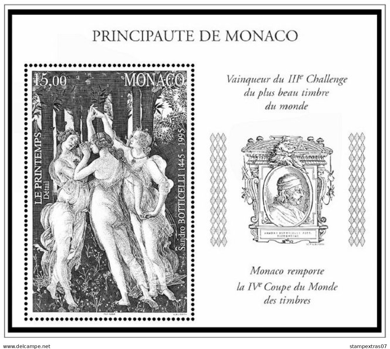 MONACO 1855-2010 + 2011-2020 STAMP ALBUM PAGES (409 b&w illustrated pages)