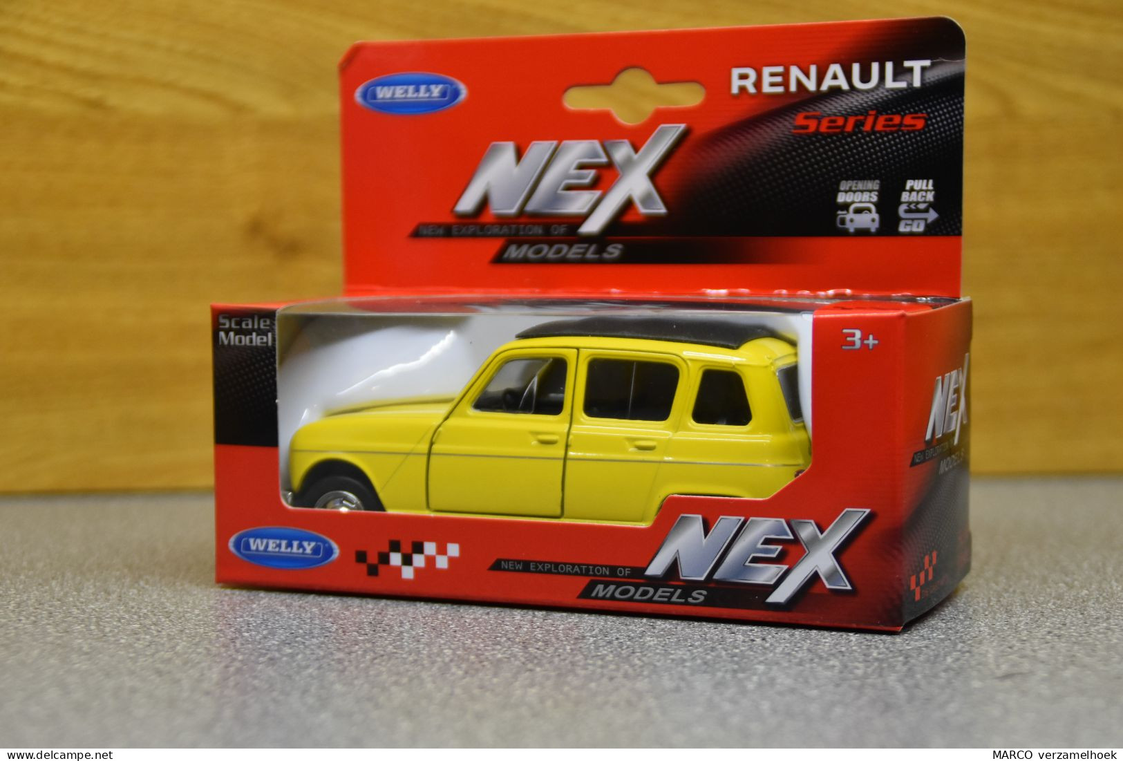 43741 Welly NEX Renault 4 Scale 1:43 - Welly