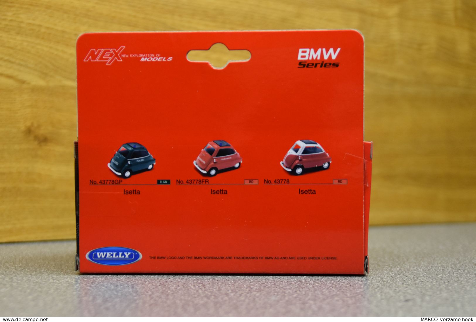 43778 Welly NEX BMW Isetta Scale 1:43 - Welly