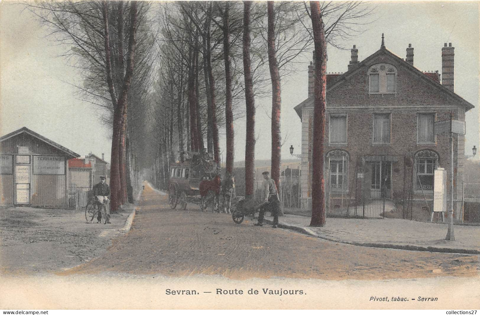 93-SEVRAN- ROUTE DE VAUJOURS - Sevran