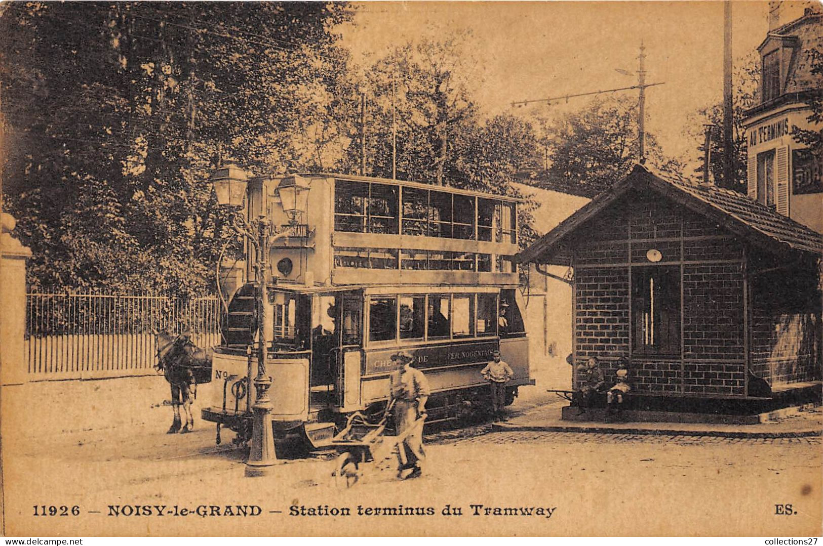 93-NOISY-LE-GRAND- STATION TERMINUS DU TRAMWAY - Noisy Le Grand