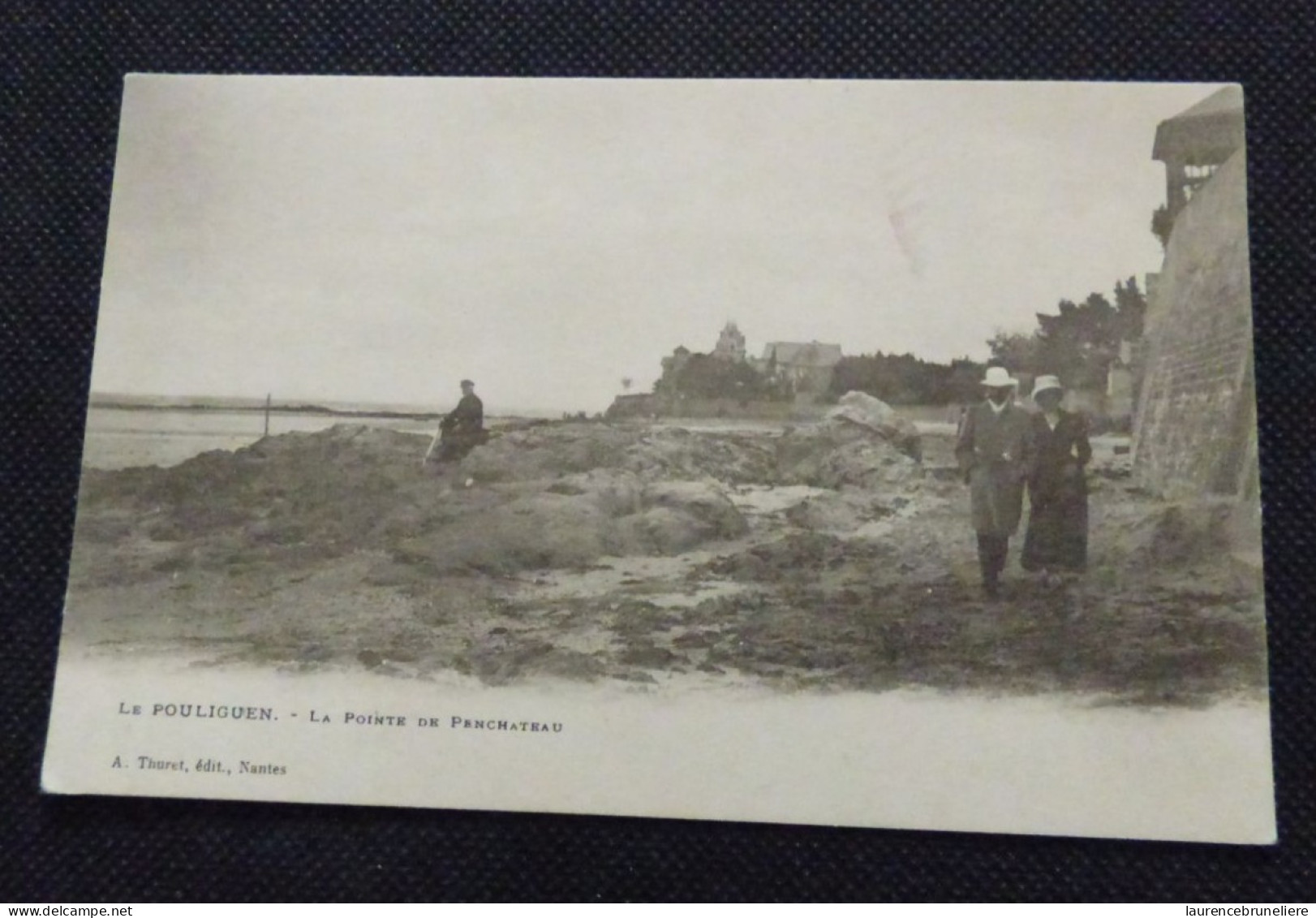 44 -  LE POULIGUEN - LA POINTE DE PENCHATEAU - Le Pouliguen