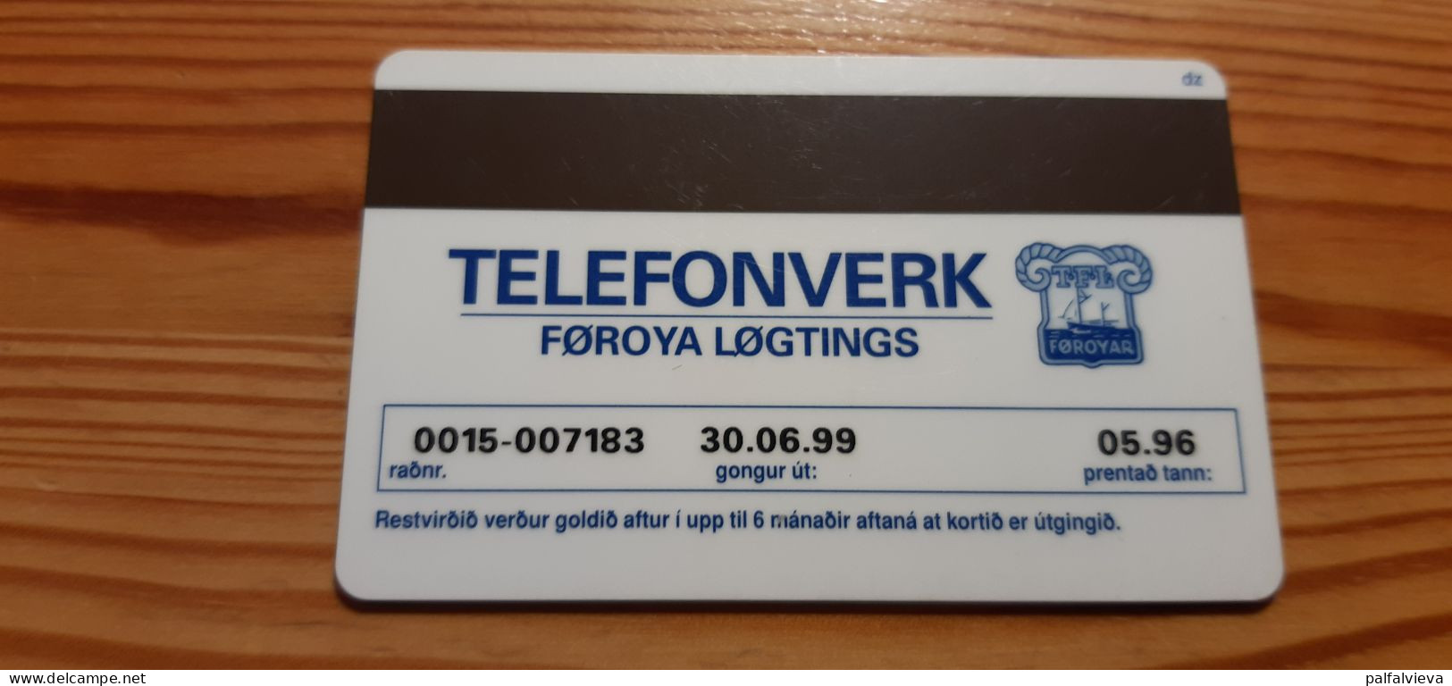 Phonecard Faroe Islands - Féroé (Iles)