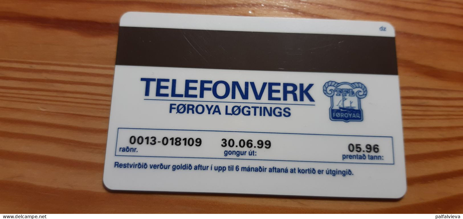 Phonecard Faroe Islands - Faroe Islands