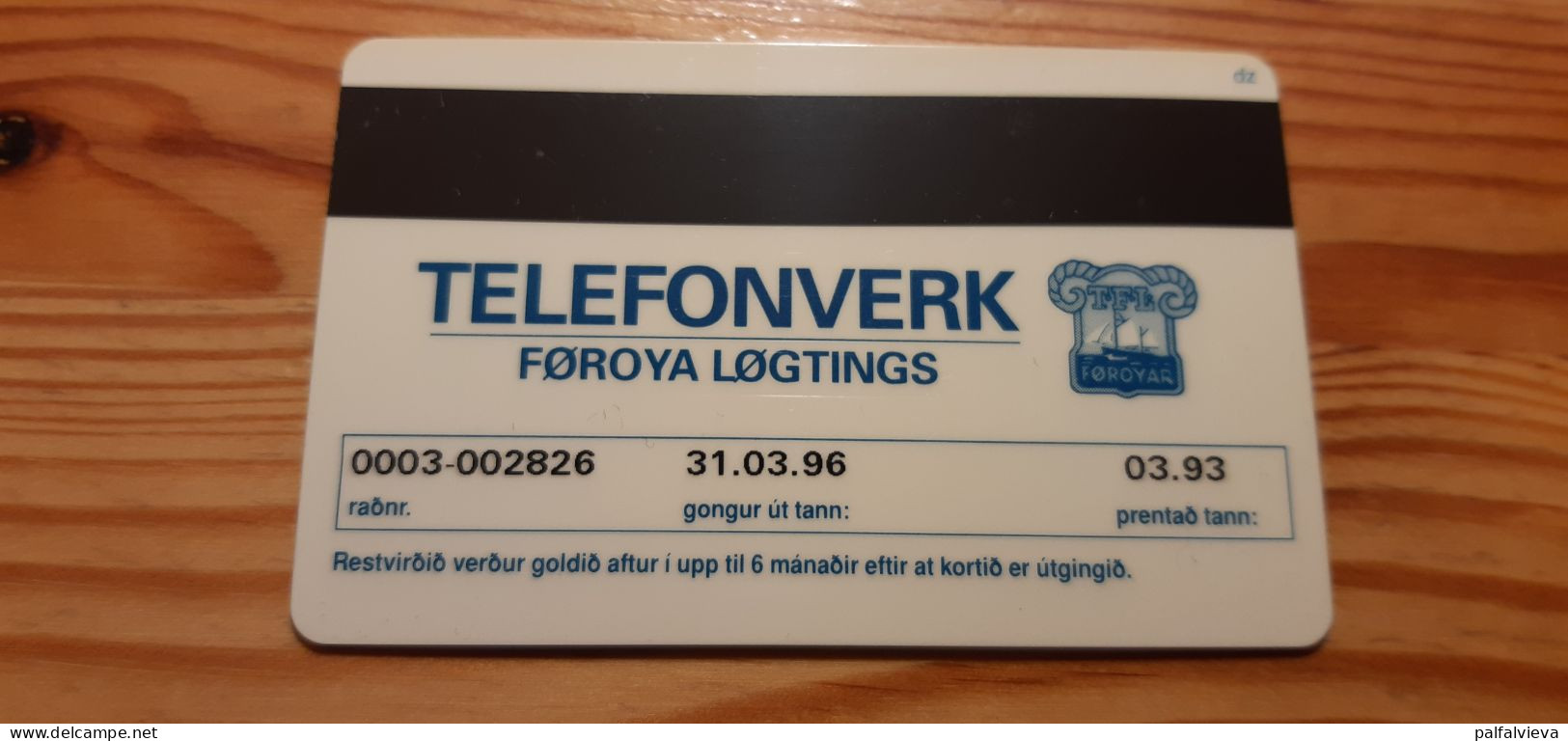 Phonecard Faroe Islands - Féroé (Iles)