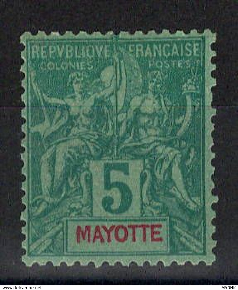 Mayotte - YV 4 N* MH , Cote 8 Euros - Neufs