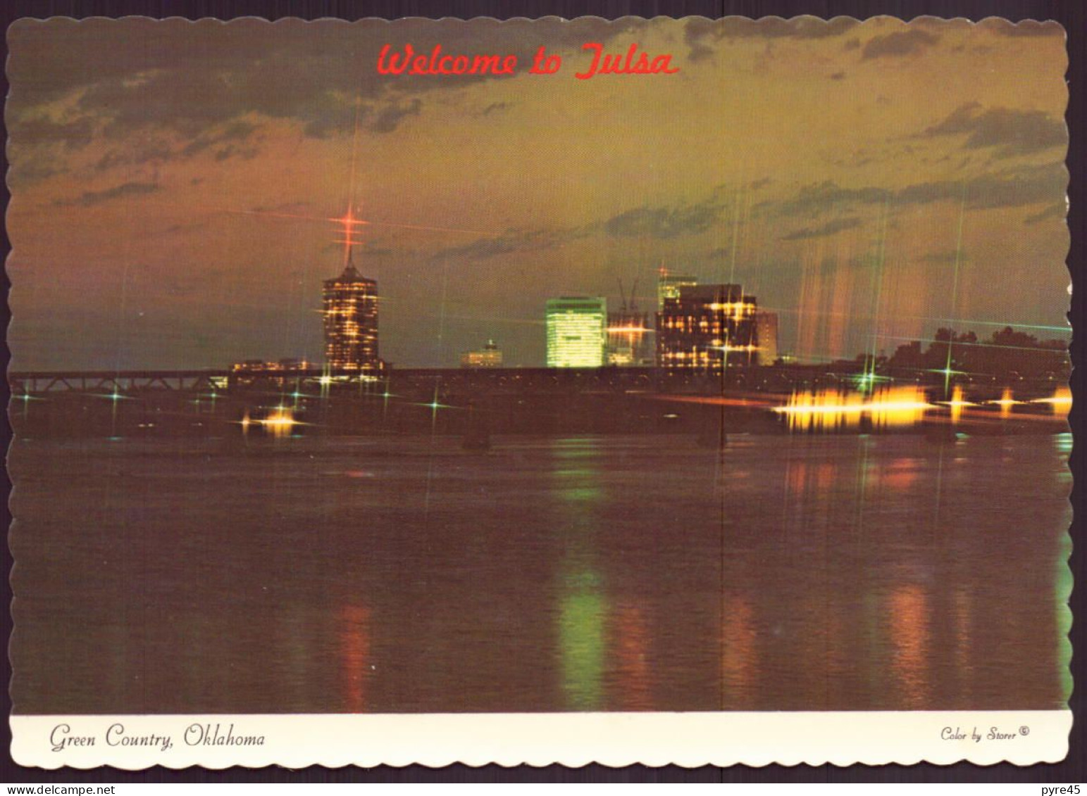 ETATS UNIS OKLAHOMA WELCOME TO TULSA GREEN COUNTRY - Autres & Non Classés