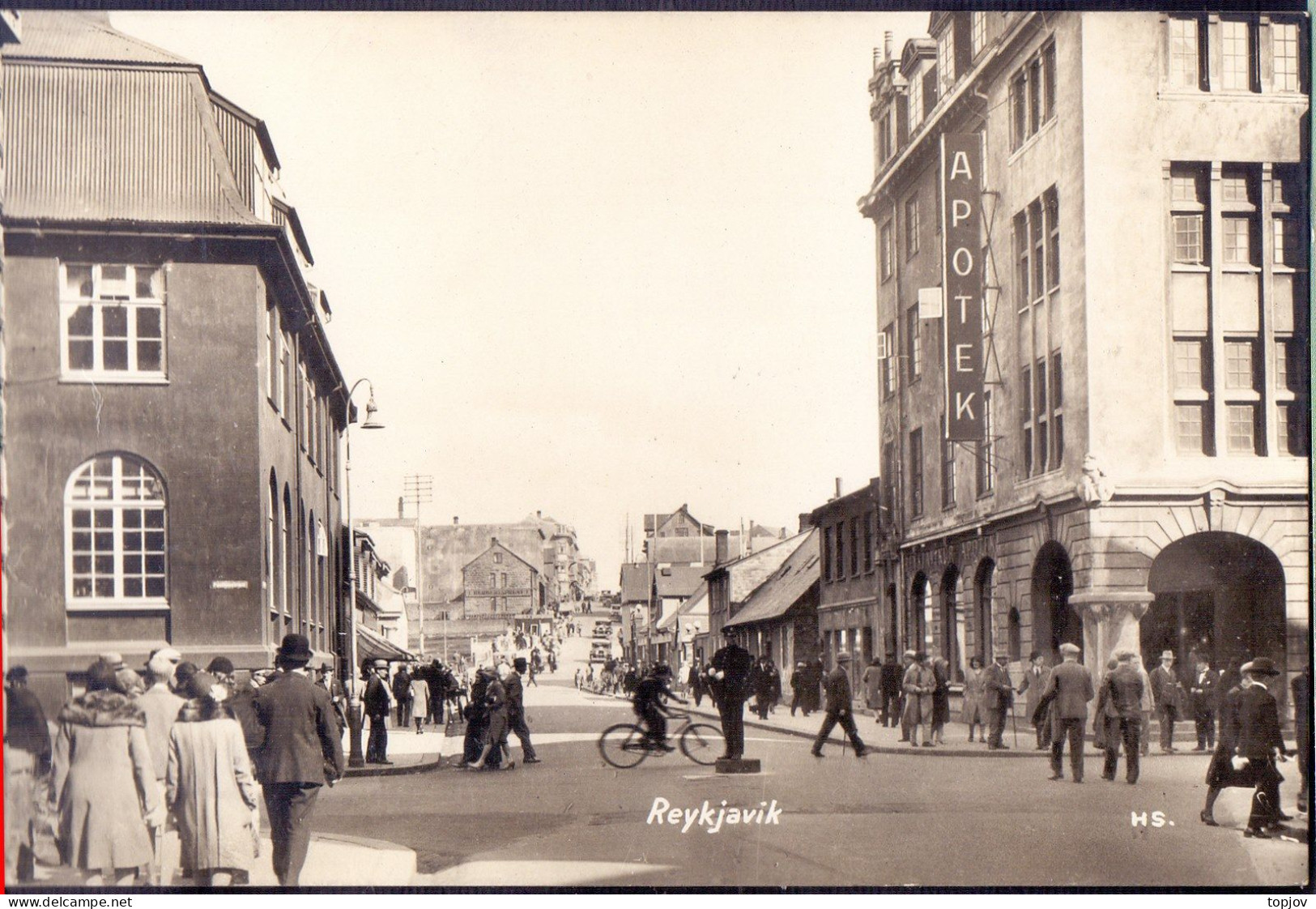 ISLAND - ICELAND - VULCAN HEKIA -  - REYKJAVIK1947 - Volcans