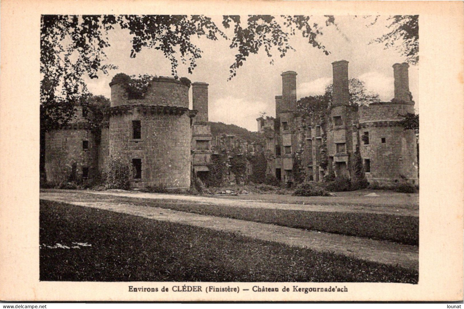 29 CLEDER - Château De Kergournade'ach - Cléder