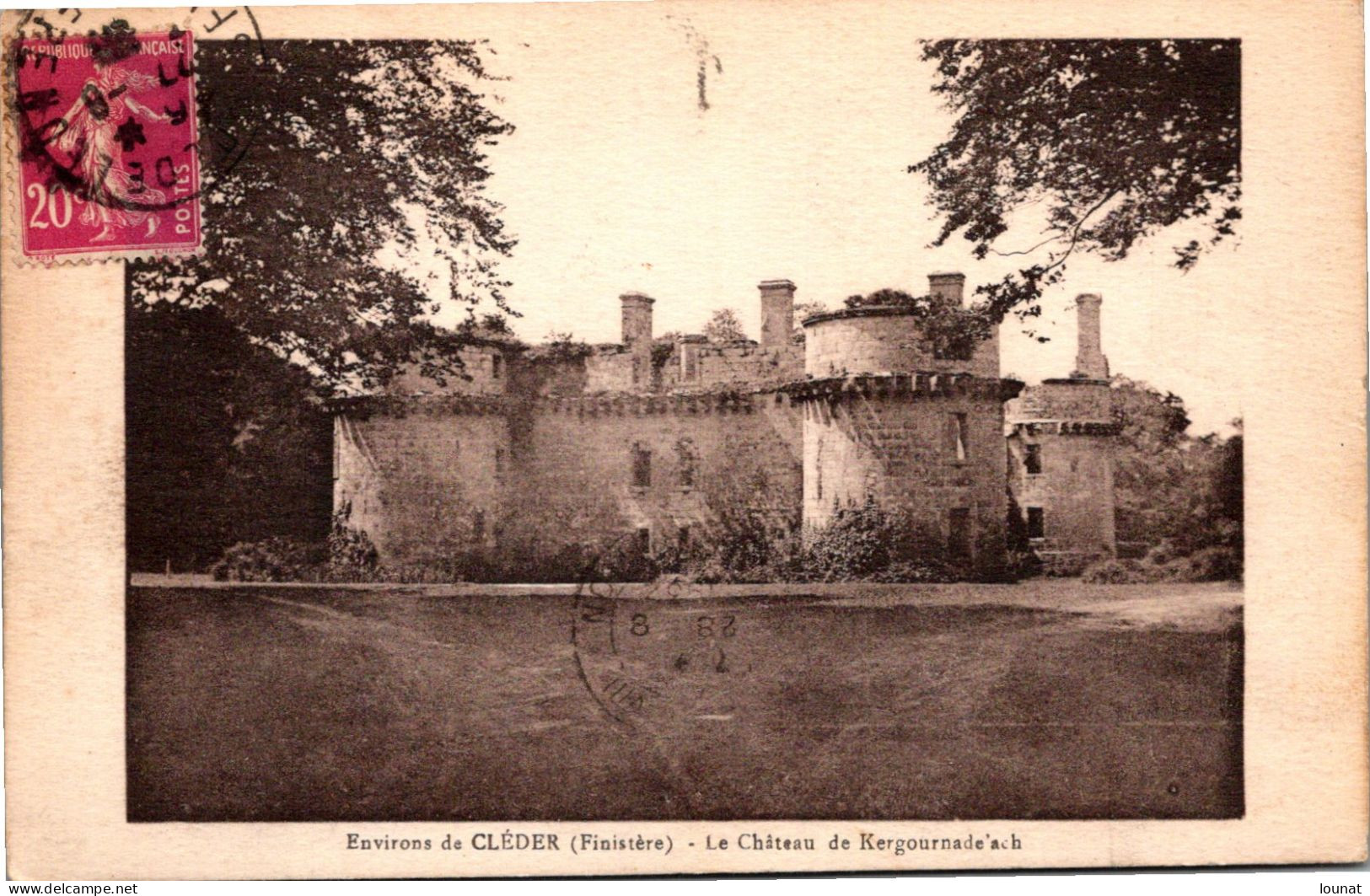 29 CLEDER - Château De Kergournade'ach - Cléder