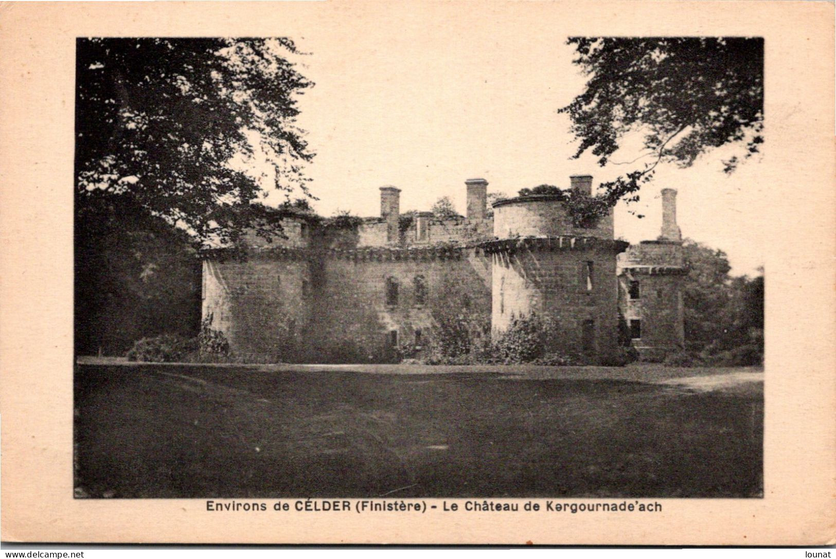 29 CLEDER - Château De Kergournade'ach - Cléder