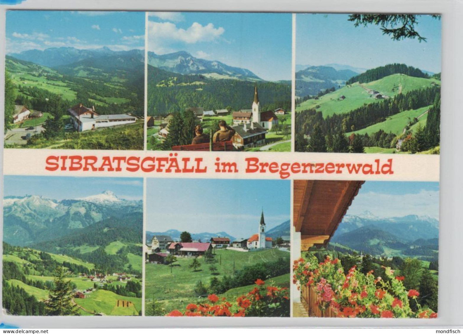 Sibratsgfäll Im Bregenzerwald 1978 - Bregenzerwaldorte