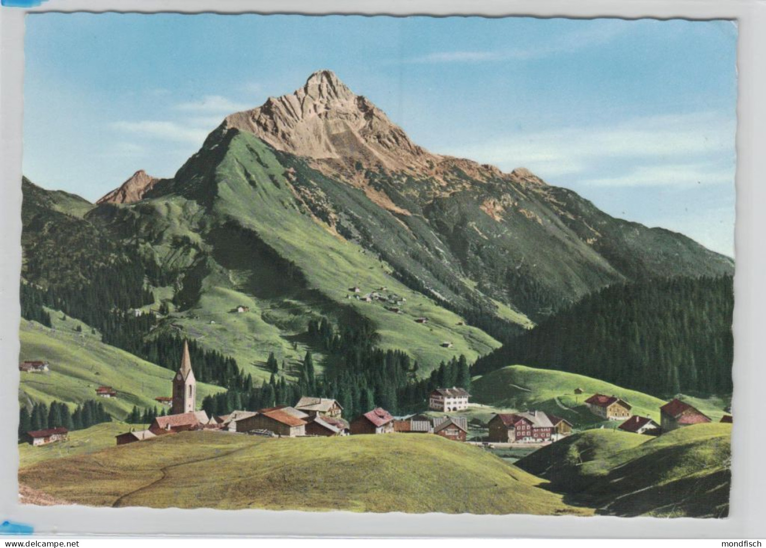 Warth Am Arlberg Mit Biberkopf 1958 - Warth