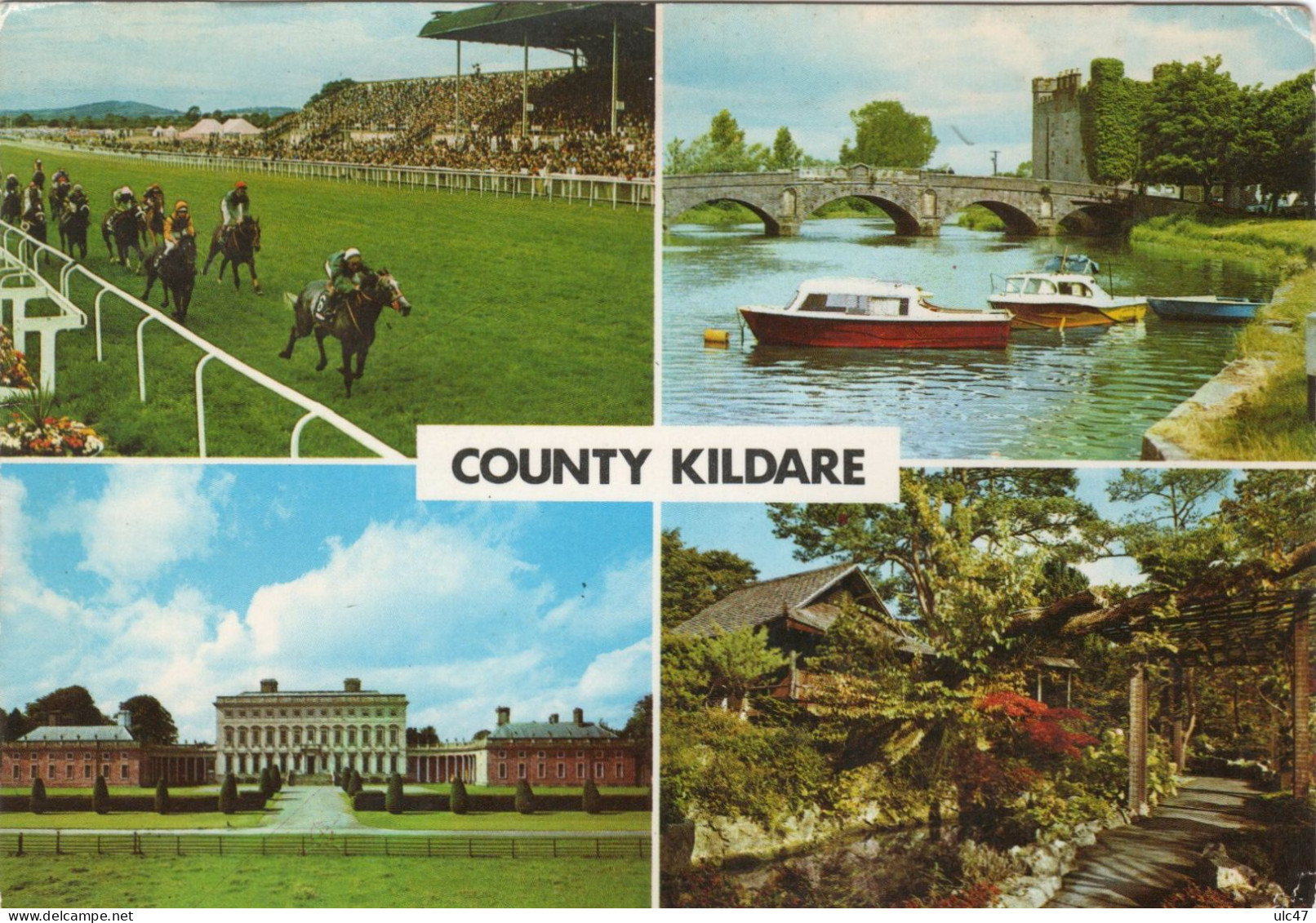 - IRLANDE. - COUNTY KILDARE - Scan Verso - - Kildare