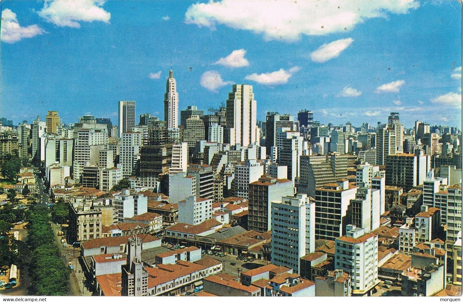 49583. Postal Aerea SAO PAULO (Brasil) 1965. Vista Parcial De Brasil Turistico Sao Paulo - Lettres & Documents