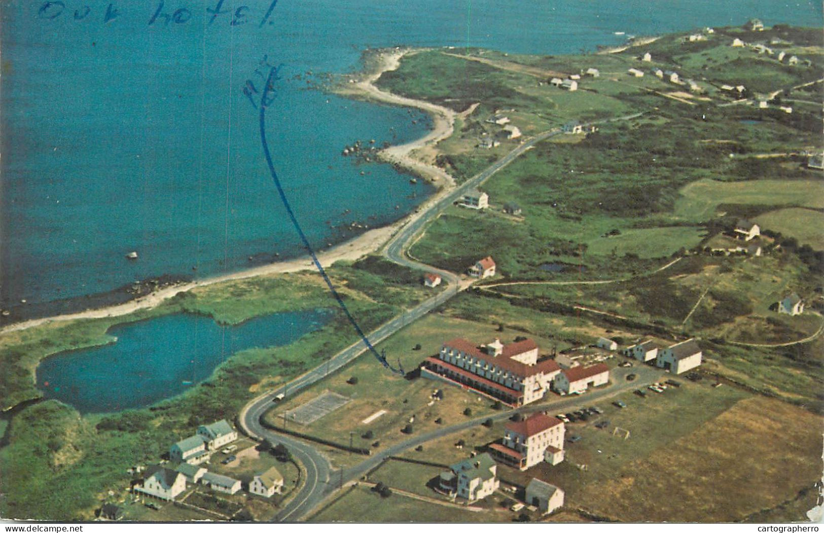 Postcard USA Rhode Island Spring House Hotel 1973 Aerial - Altri & Non Classificati