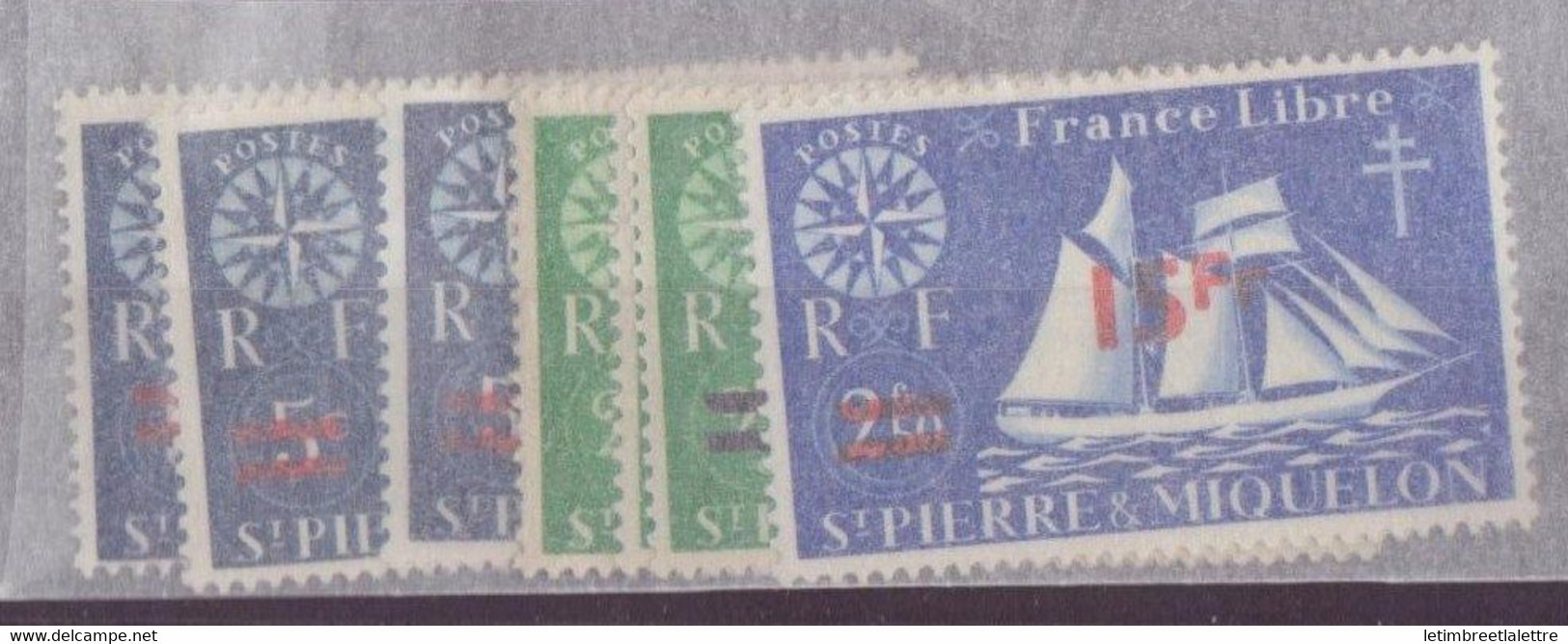 Saint Pierre Et Miquelon - YT N° 315 à 322 ** - Neuf Sans Charnière - Unused Stamps