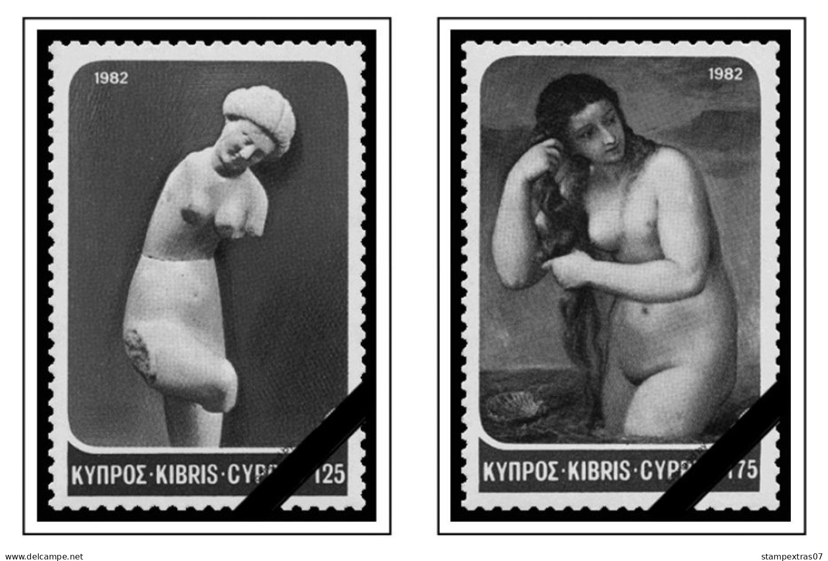 CYPRUS 1880-2010 + 2011-2020 STAMP ALBUM PAGES (177 b&w illustrated pages)