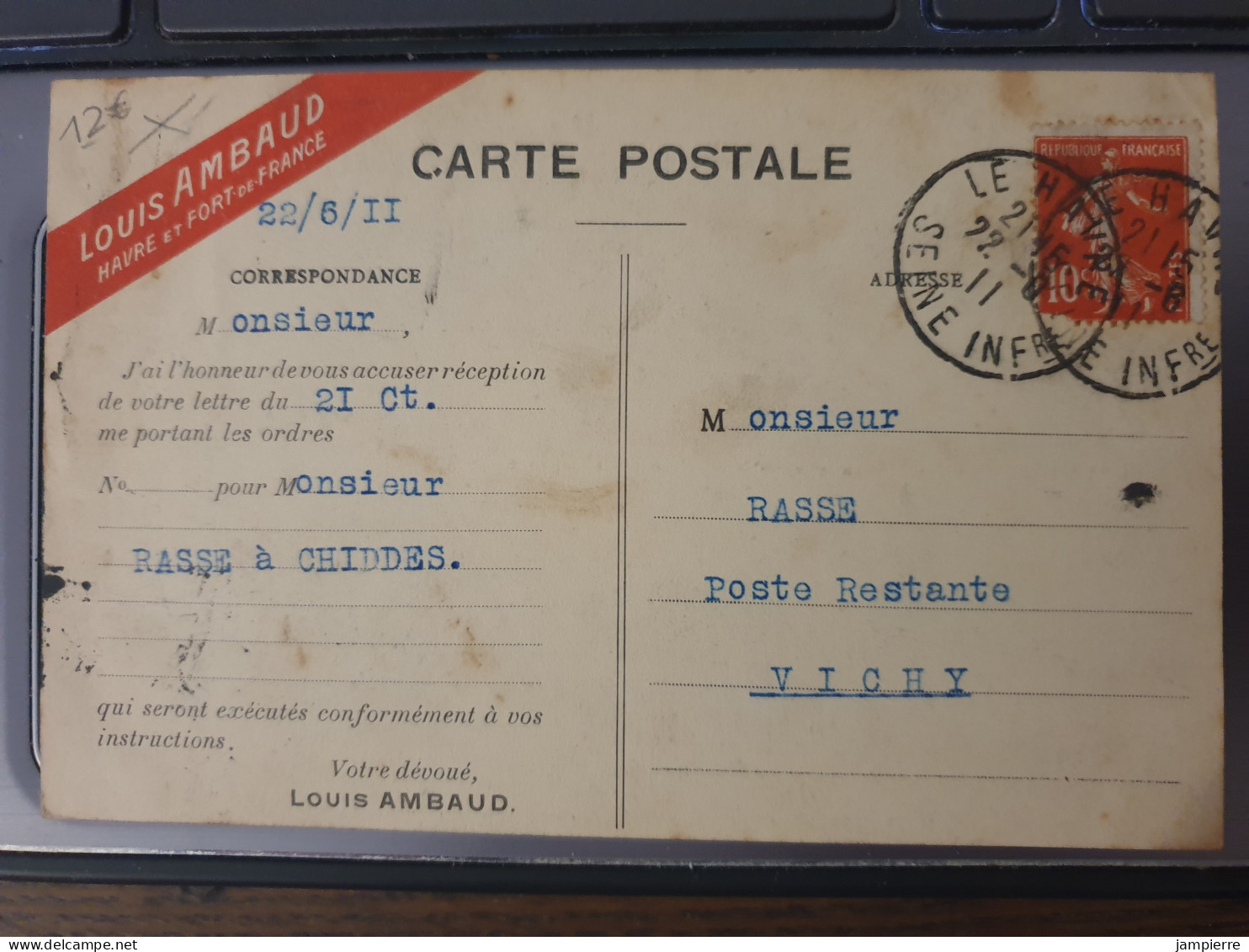 Rhums Louis Ambaud - Saint-Pierre (Martinique) Avant Et Après Le Cataclysme Du 8 Mai 1902 (publicitaire) - Autres & Non Classés