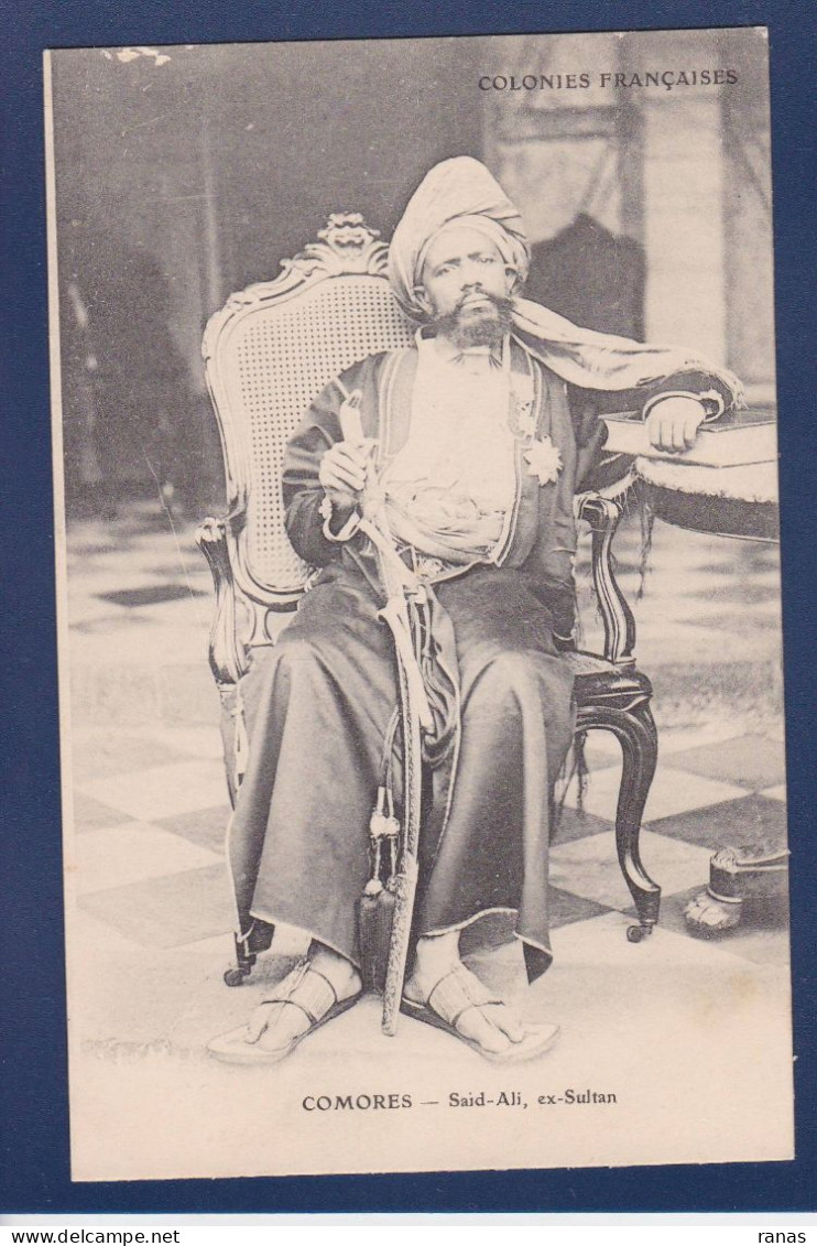 CPA Comores Type Ex Sultan Saïd Ali Non Circulé - Comoren
