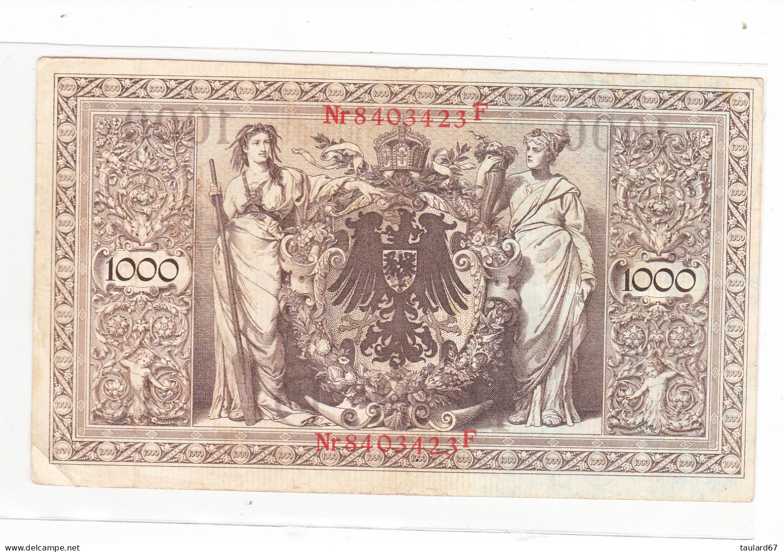 Reichsbanknote 1000 Mark 1910 - 1.000 Mark