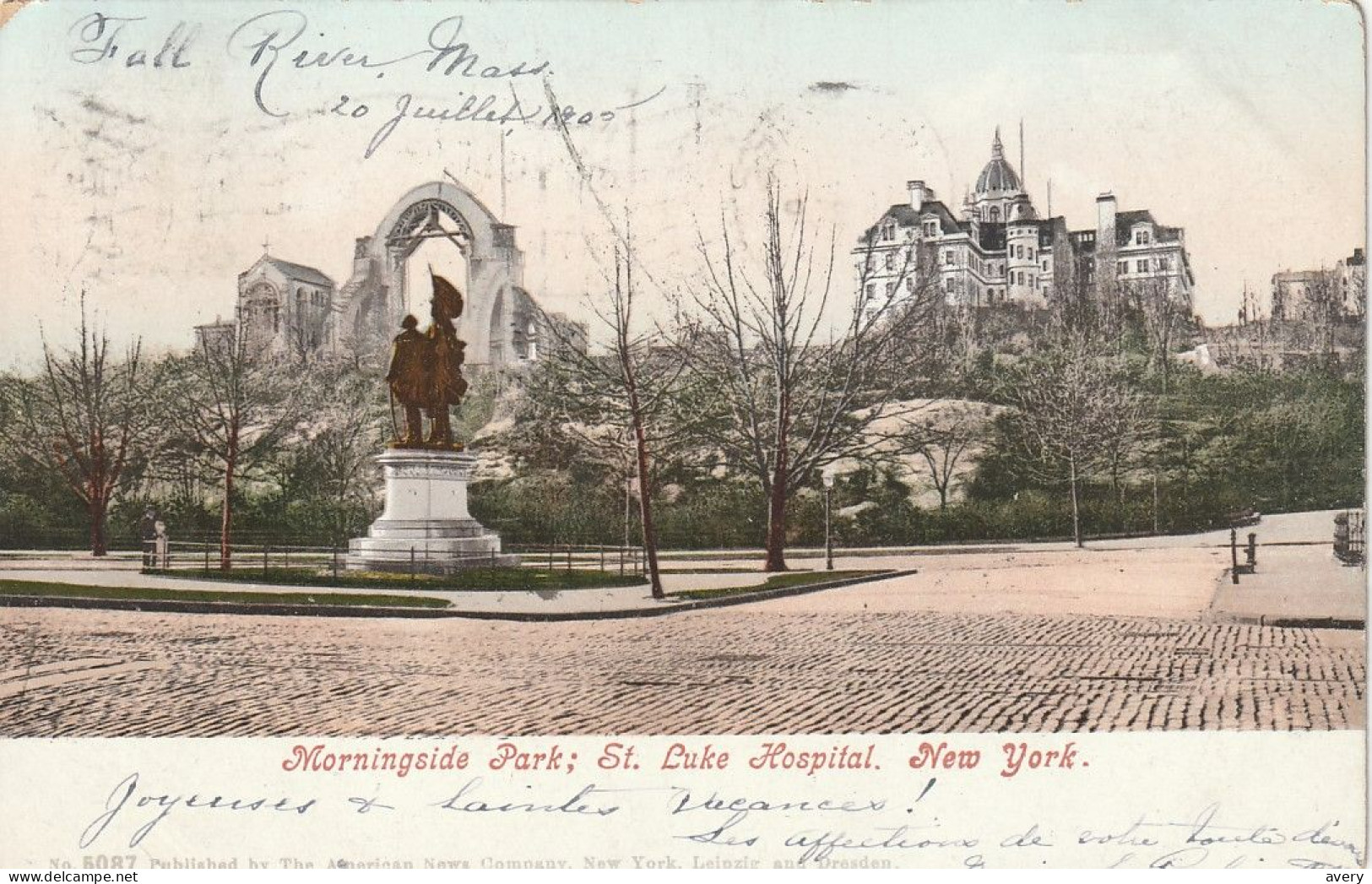 Morningside Park; St. Luke Hospital, New York City - Parks & Gärten