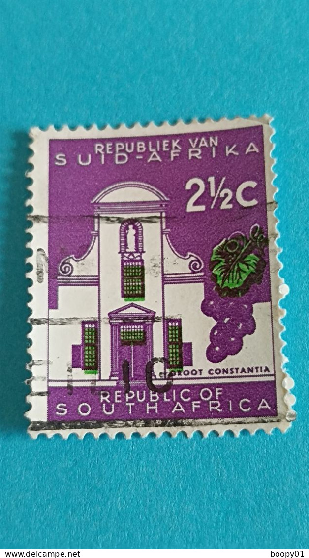 AFRIQUE DU SUD - Republic Of South Africa - RSA - Timbre 1963 : Viticulture - Production De Raisin - Used Stamps