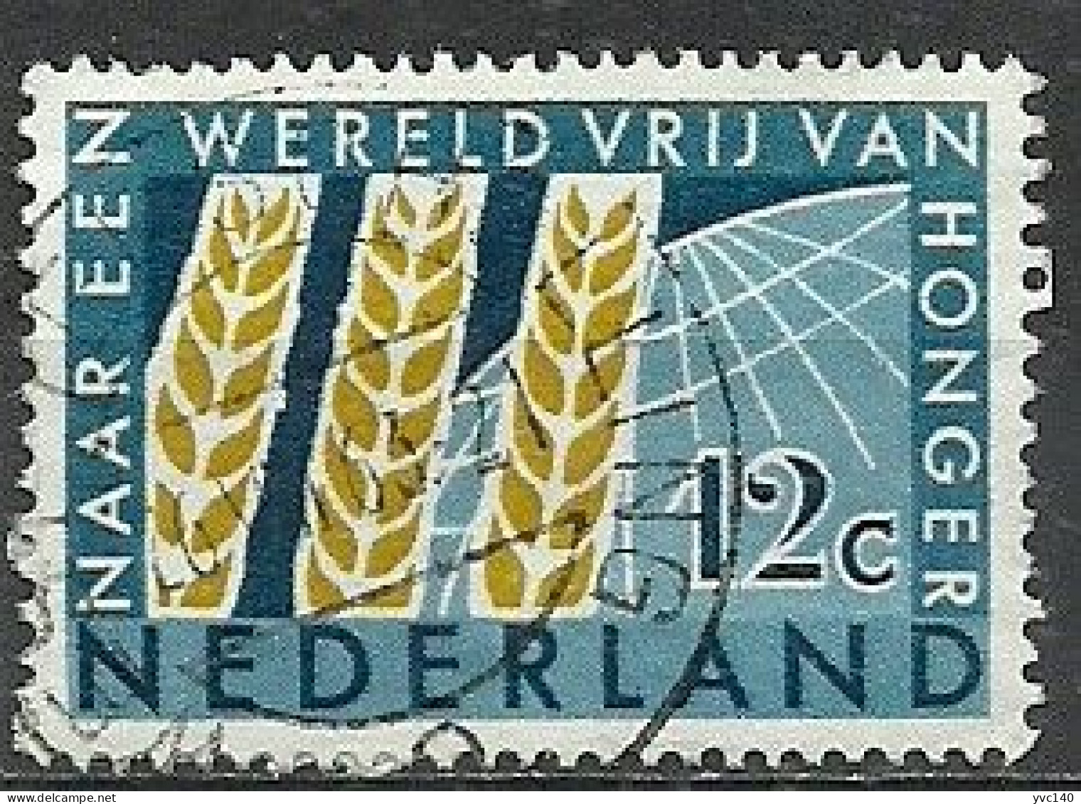 Netherlands; 1963 Fight Hunger - Against Starve